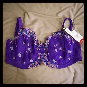 NWT Purple Panache Superbra 38H